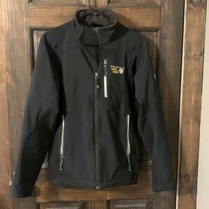Mountain Hardwear Jacket Mens Black Full Zip Windbreaker